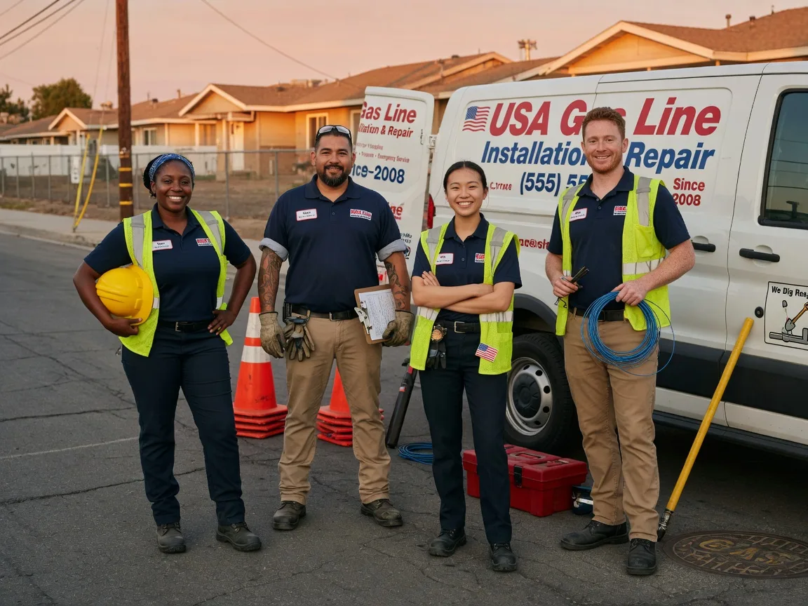 Gas Line Installation company in Violet Hill, AR